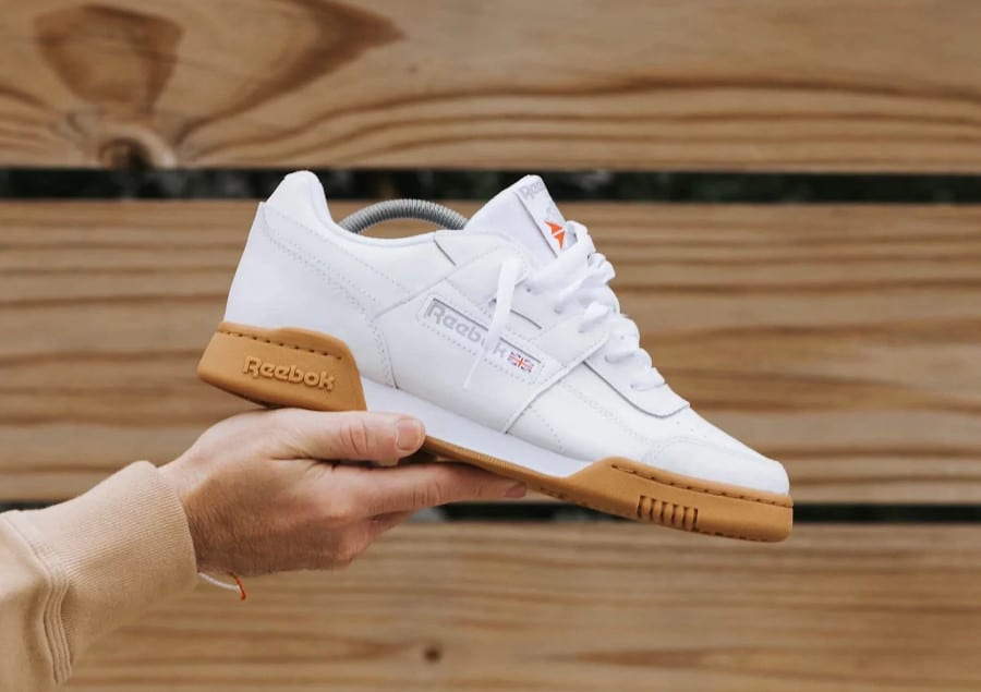 Reebok Workout blanche et gomme 2022 (3)