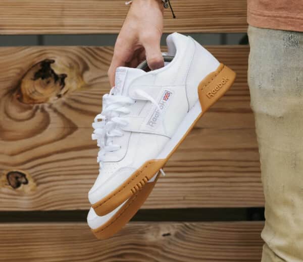 reebok workout blanche