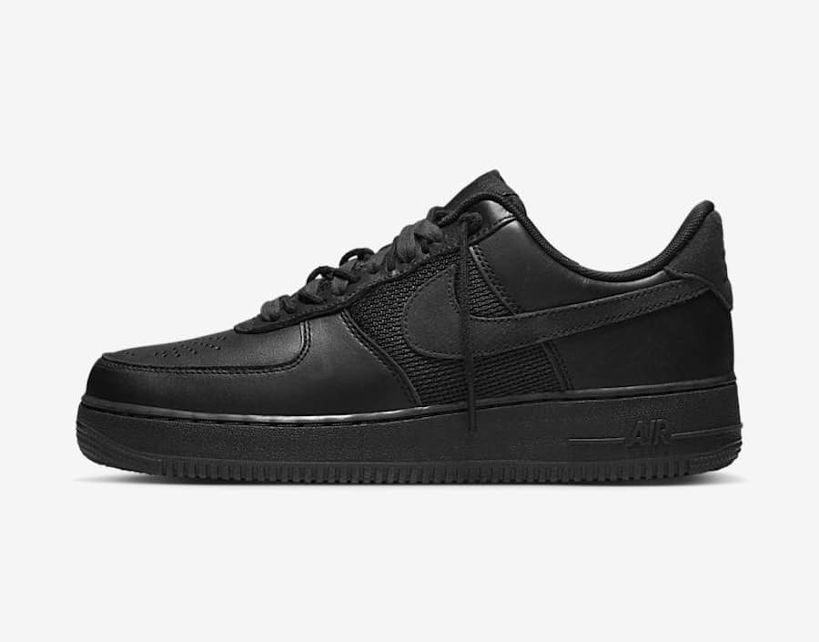 Slam Jam x Nike Air Force 1 Low Black and Off Noir