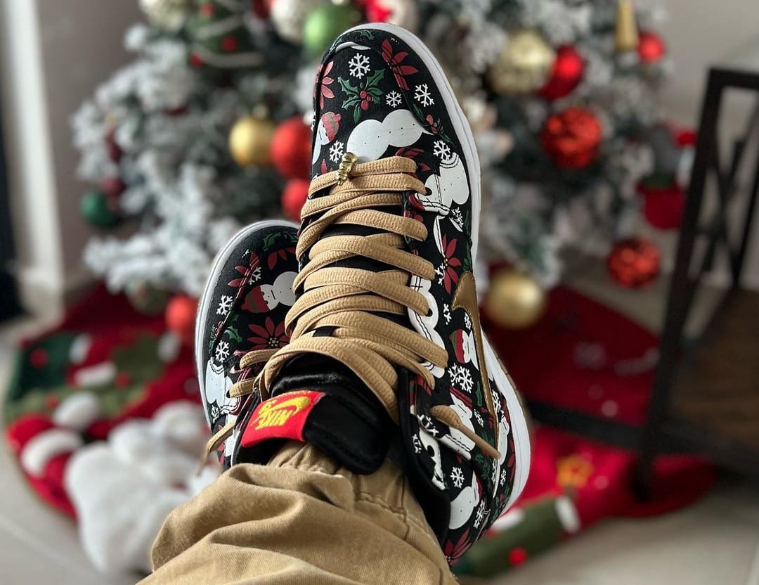 plus belles sneakers de noel