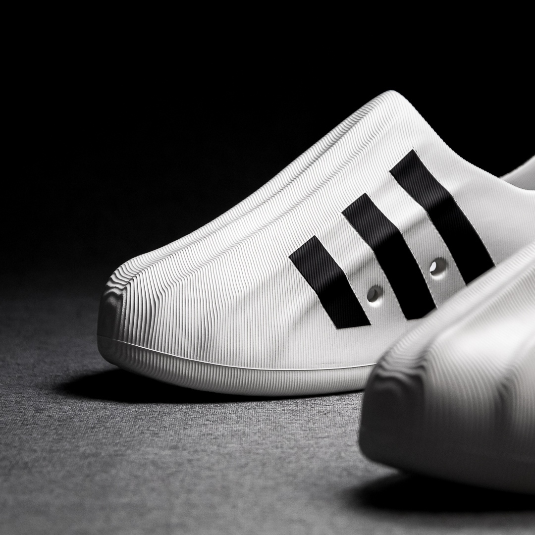 Adidas Adifoam Superstar blanche et noire (1)