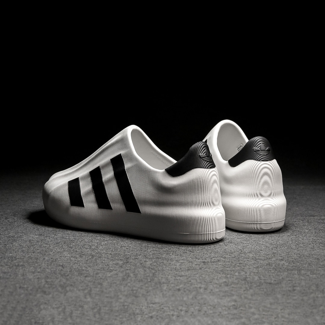 Adidas Adifoam Superstar blanche et noire (5)