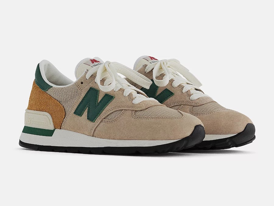 New Balance 990v1 Tan Green