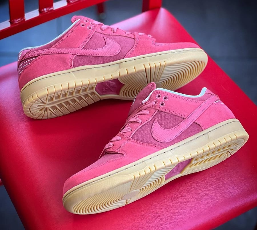 Nike Dunk Low 2023 rouge terre (1)