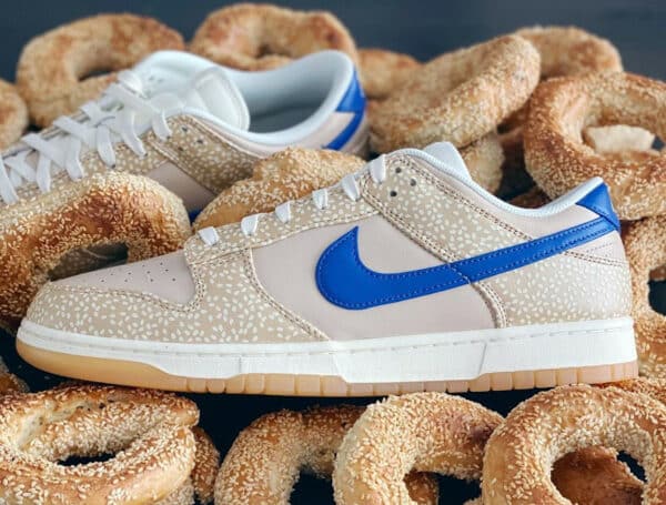Nike Dunk Low beige pain rond (couv)