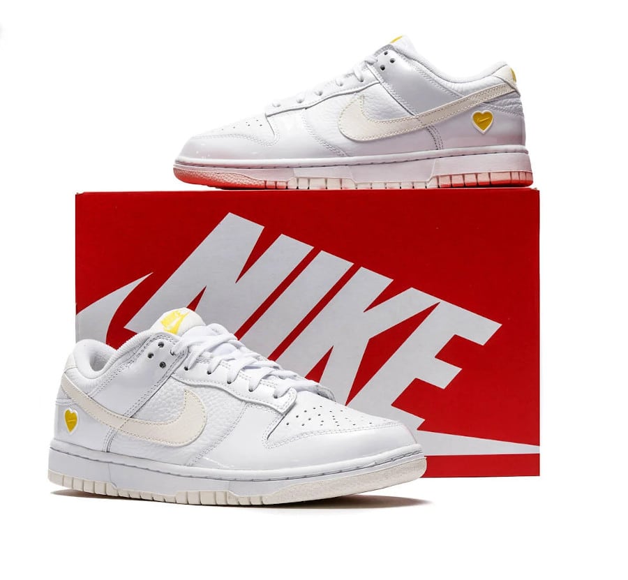 Nike Dunk Low blanche valentine day's (4)