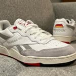 Reebok BB 4000 2 blanche grise et rouge (couv)