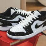 AJ1 Low Concorde vernis noir brillant DV1309-100