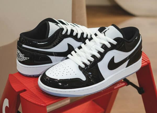 AJ1 Low Concorde vernis noir brillant DV1309-100