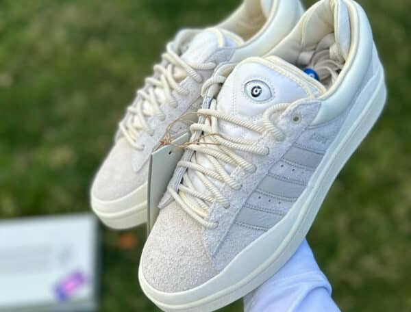 Adidas boost Campus Light x Bad Bunny White Lapin Beige FZ5823 (couv)