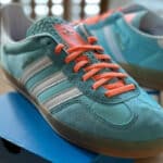 Adidas Gazelle Indoor 2023 bleu turquoise et orange (6)