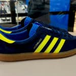 Adidas Hochelaga SPZL bleu foncé et jaune fluo