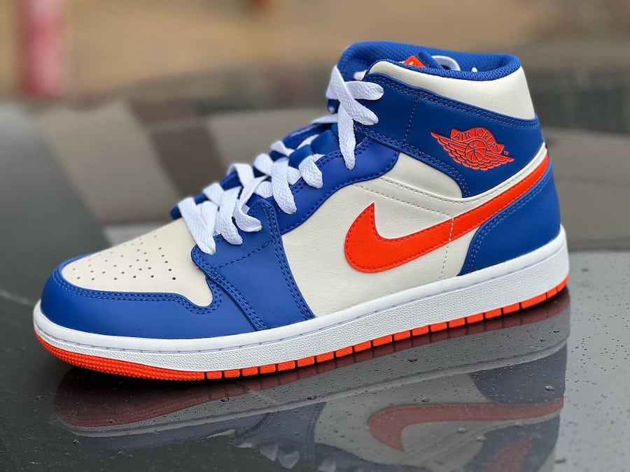 Jordan 1 orange bleu clearance