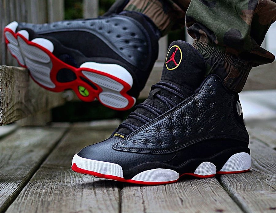 Air Jordan 13 OG noire 25ème anniversaire (4)