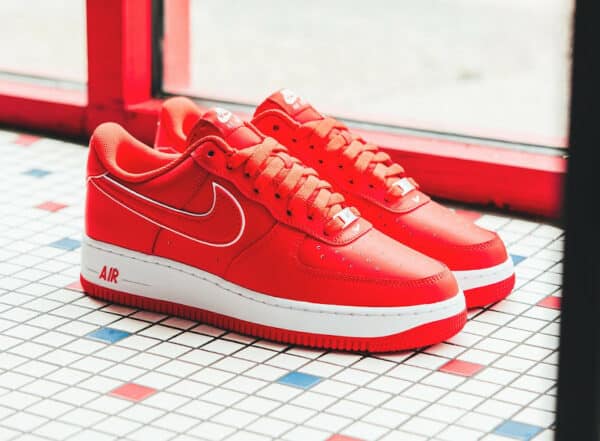 Nike Air Force 1 Low rouge Since 82 (2)