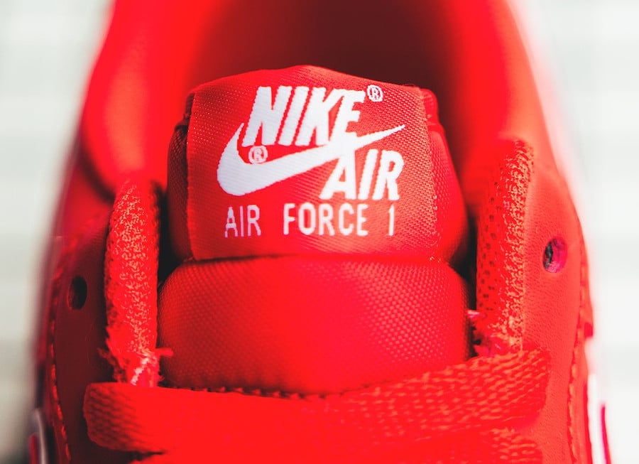 Nike Air Force 1 Low rouge Since 82 (3)