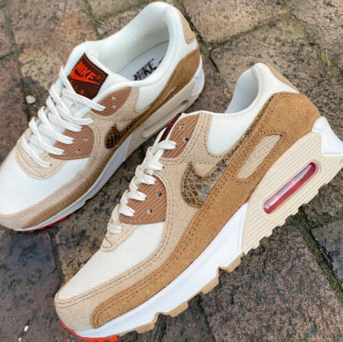 Nike AM90 AMD Snakeskin Swoosh Ivoire Pâle DX9502-100