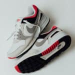 Sneakers SB Dunk Low TRD 89 grise noire et rouge (3)