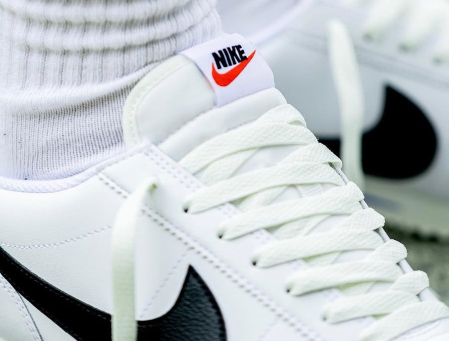 Nike Cortez blanche et noire 2023 (3)
