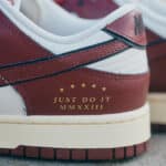 Nike Dunk Low JDI rouge équipe (3)