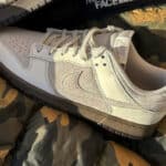 Nike Dunk Low en daim gris 2023 (couv)