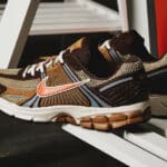 Nike Zoom Vomero 5 beige marron et orange (1)