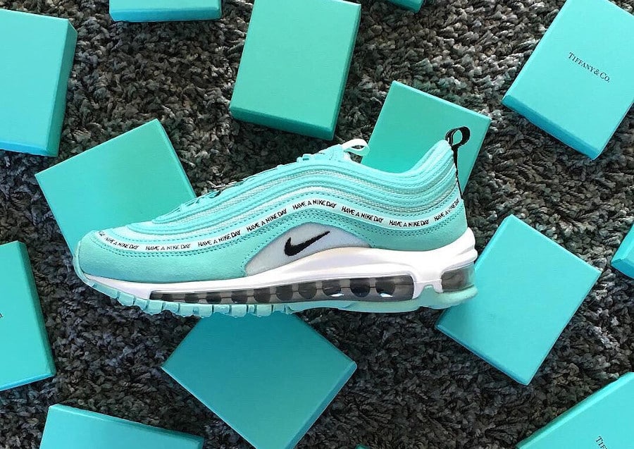 30 sneakers Nike s'inspirant du bleu turquoise de Tiffany