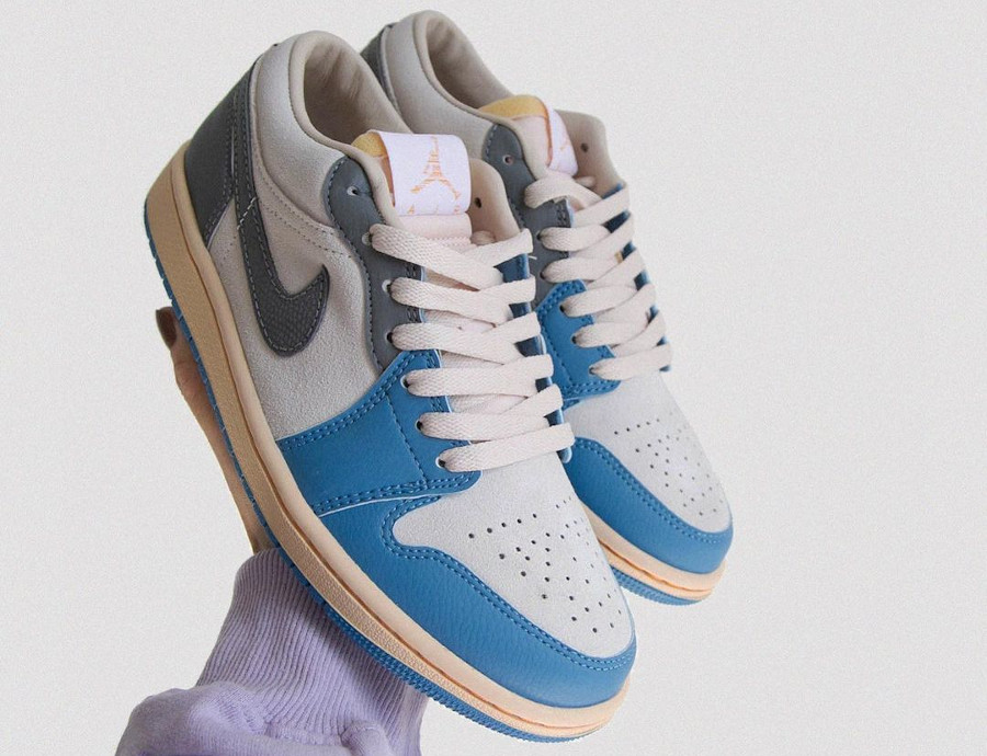 Air Jordan 1 Low SE UNC Grey Finesse