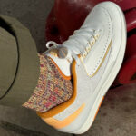 Air Jordan 2 Low beige crème orange pastel (couv)