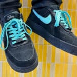 Nike Air Force 1 Tiffany&co on feet