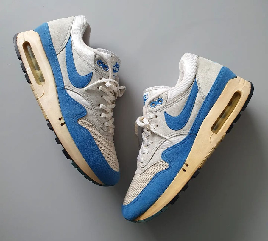 Nike Air Max 1 Prototype big bubble vintage varsity blue de 1986