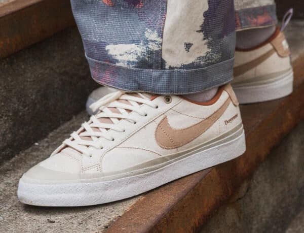 SB Blazer Low x Doyenne (toile beige d'ananas)