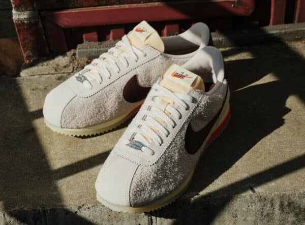 Nike Cortez 23 en daim gris 2 600x443