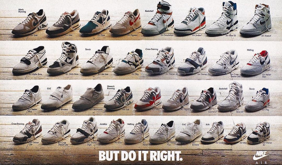 Publicité Nike Vintage But Do It Right (1)