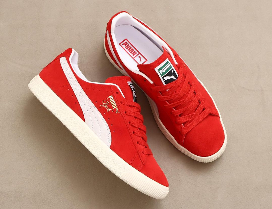 Puma Clyde rouge 391962-02 (1)