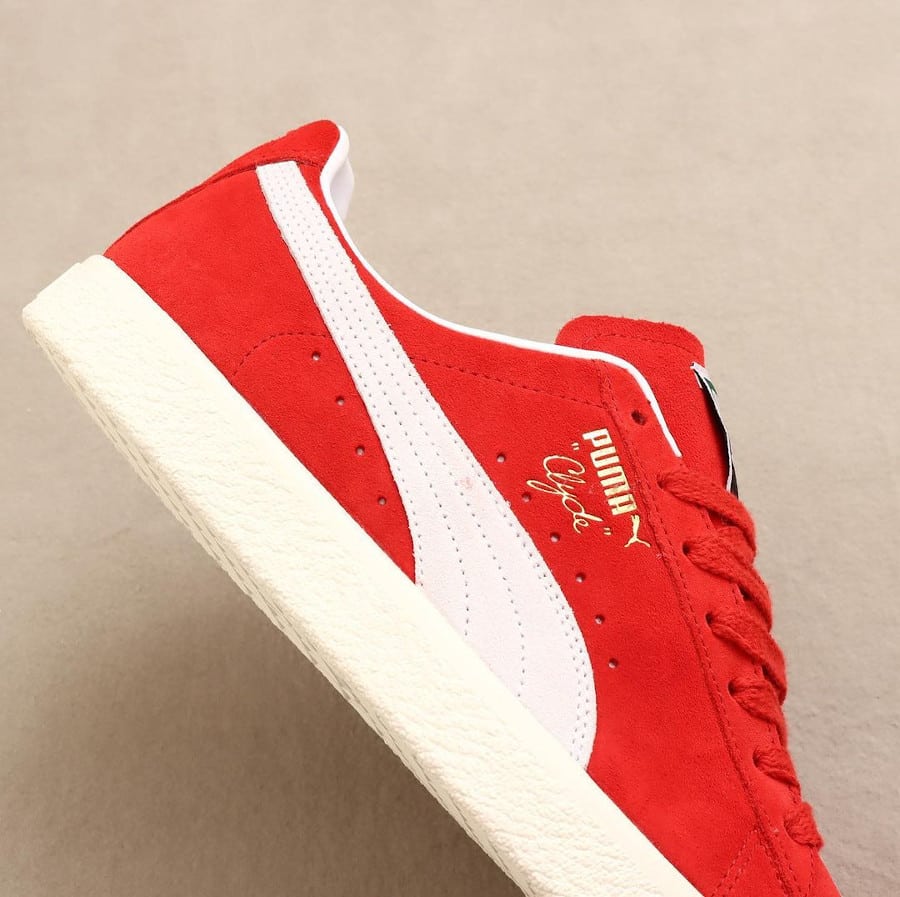Puma Clyde rouge 391962-02 (2)