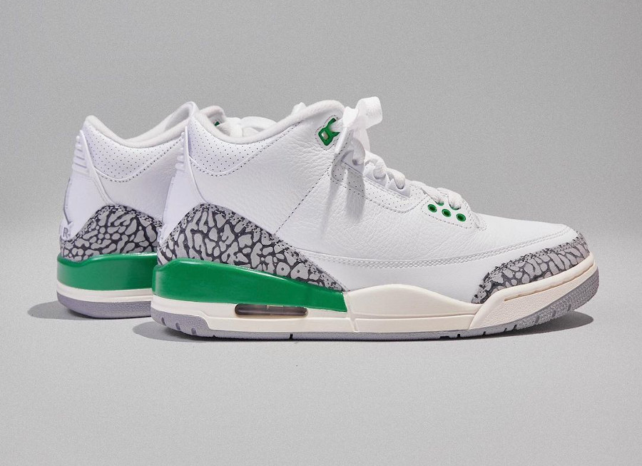 AJ3 Retro Lucky Green Vert Trèfle CK9246-136