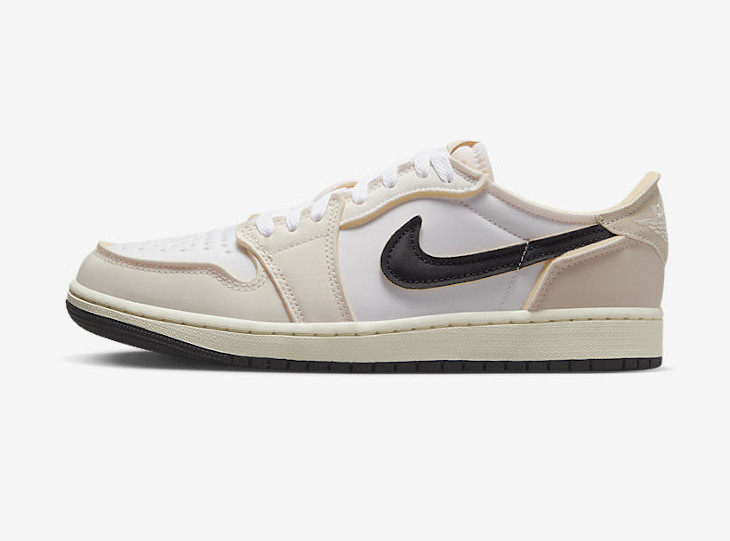 Air Jordan 1 Low White and Coconut Milk