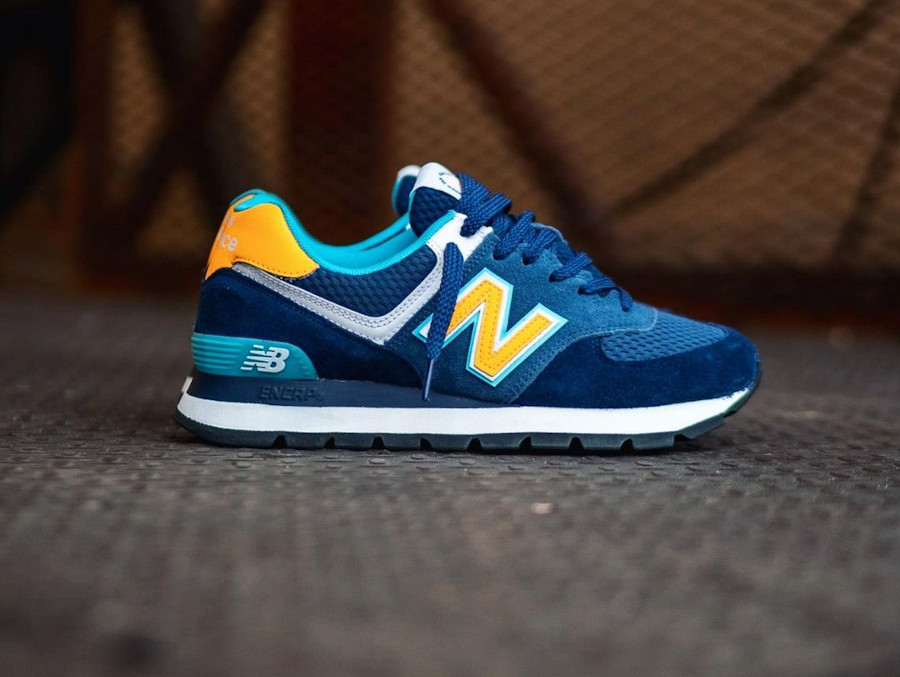 NB 574 ML574DU2 Navy Yellow