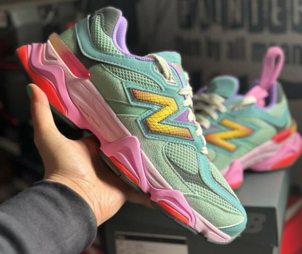 NB 9060 U9060WRB Multicolore Sage Leaf Neo Flame