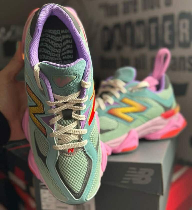 NB 9060 U9060WRB Multicolore Sage Leaf Neo Flame