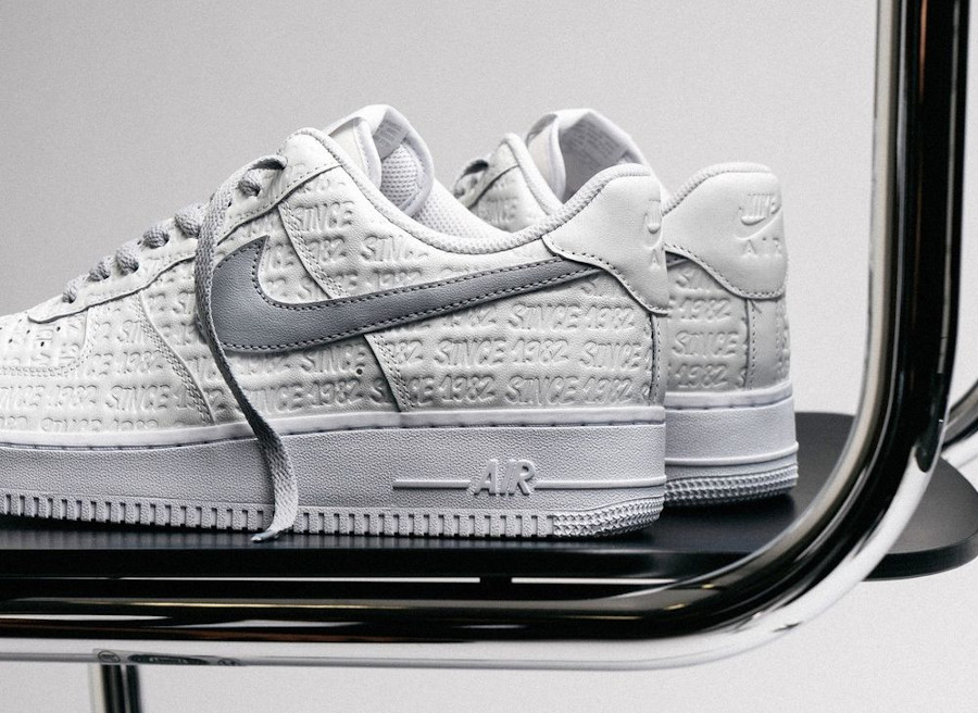 Nike AF1 Low Since 1982 partout en relief White FJ4823-100