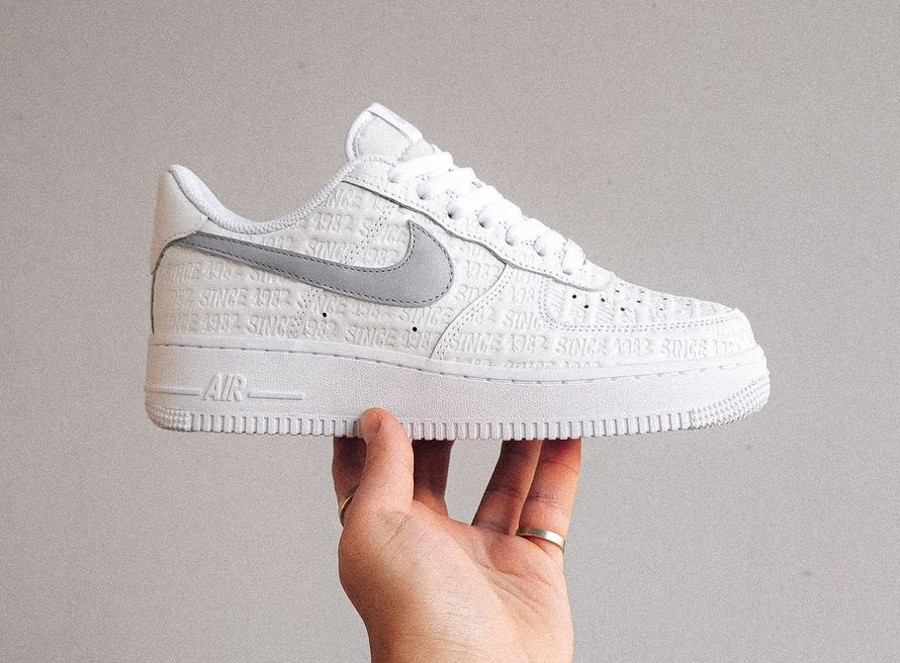 Nike Air Force 1 blanche Since1982 (3)