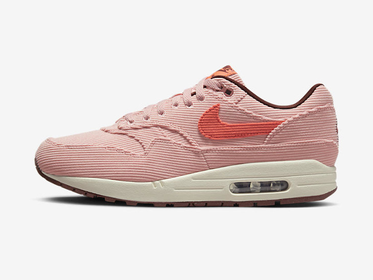 Nike Air Max 1 Coral Stardust Corduroy