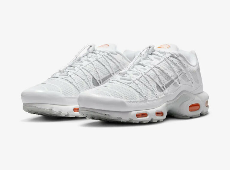 nike orange et blanche
