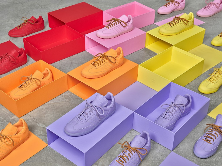 Pharrell Williams x Adidas Samba Colors Pack