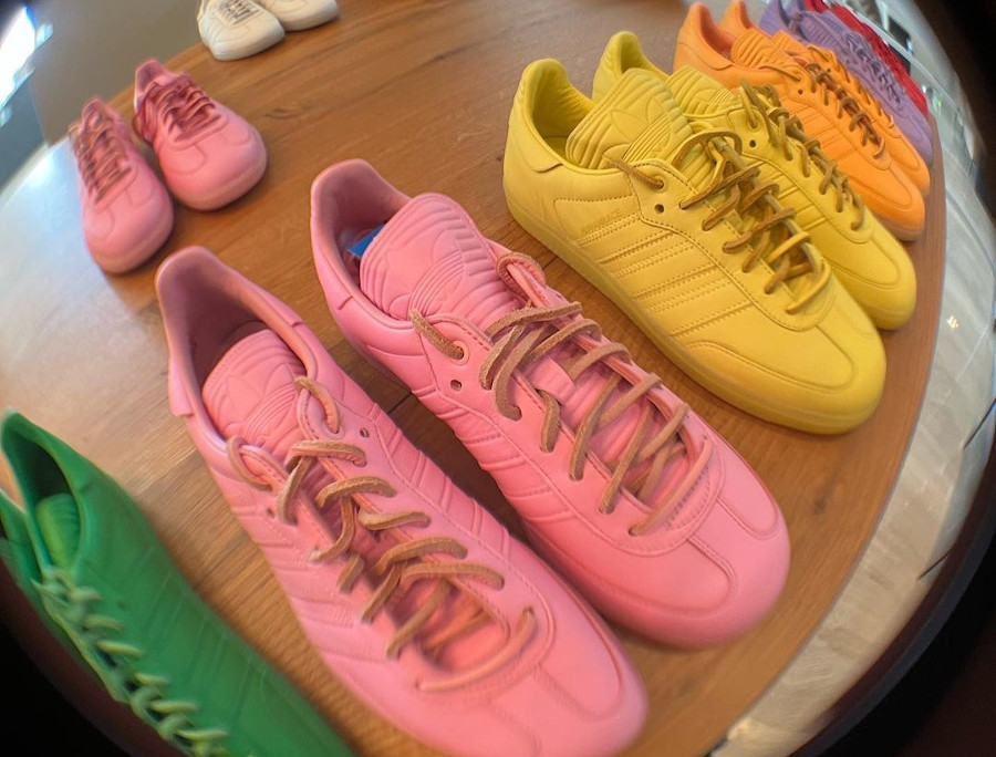 Adidas Humanrace Samba x PW Colors Pharrell Williams