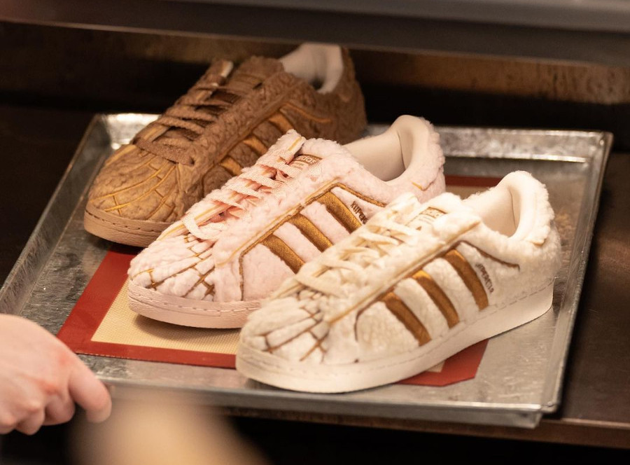 Adidas KITH Superstar Conchas Peluche pains mexicains