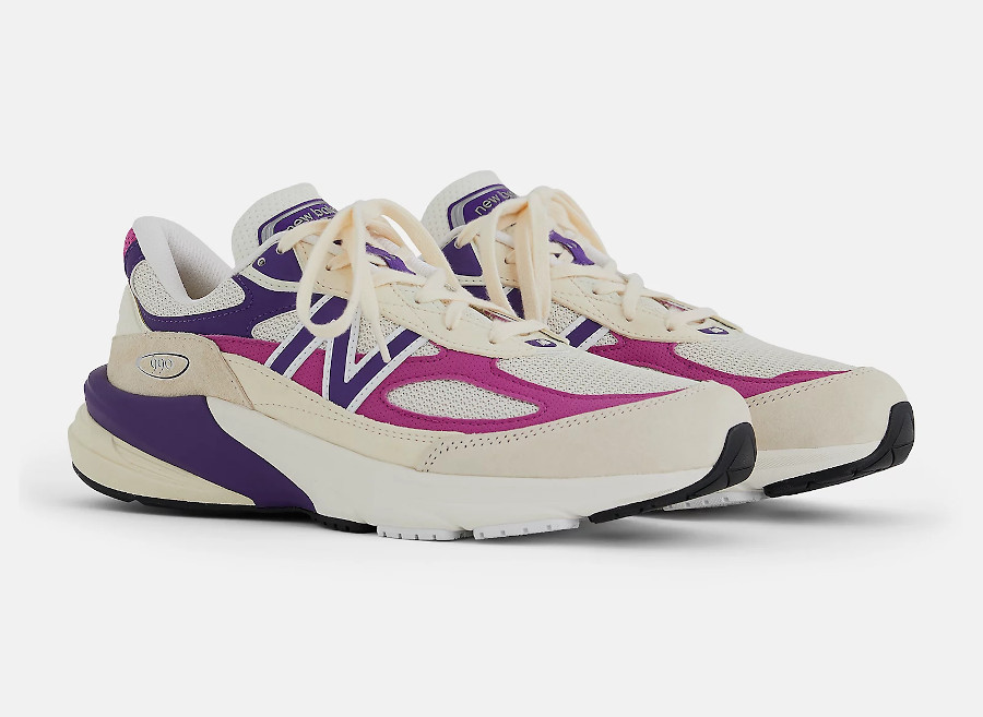 New Balance 990v6 Limestone Magenta