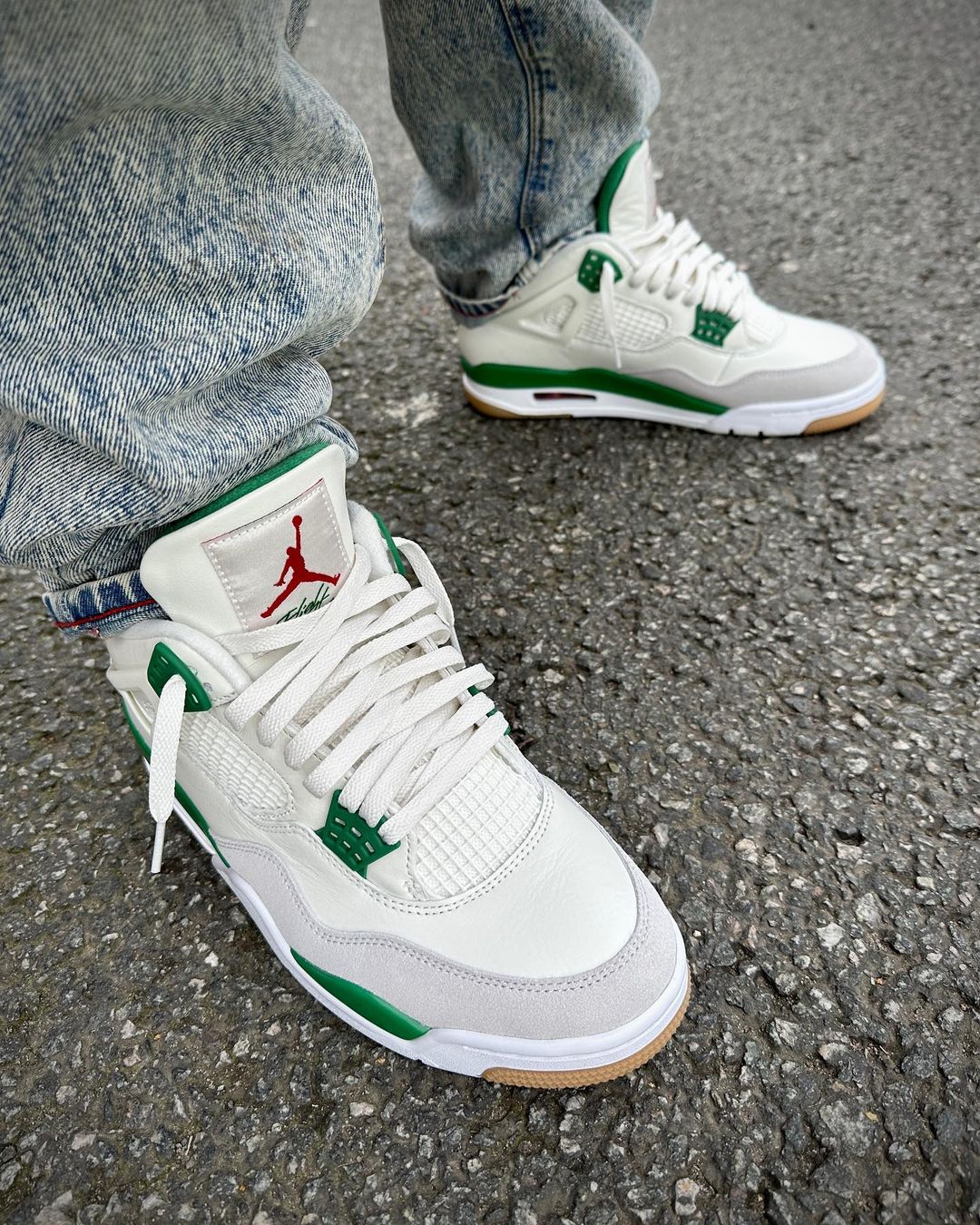 Nike SB Air Jordan 4 Pine Green @kishkash1